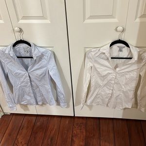 H&M button down dress shirts size 6